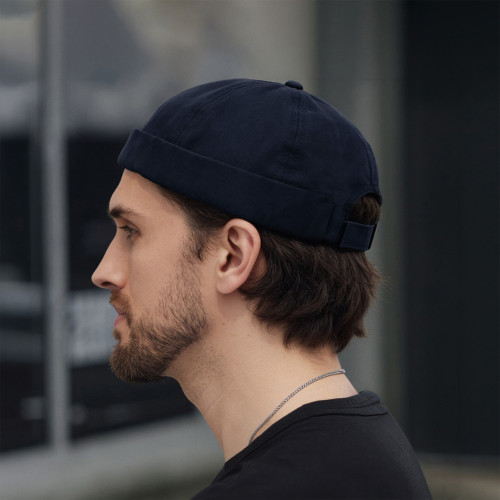 Шапка Docker Hat, темно-синий Шапка Docker Hat, темно-синий