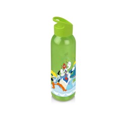 Бутылка для воды Бременские музыканты, зеленое яблоко