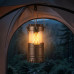 Туристический фонарь с эффектом пламени Beacon, серый