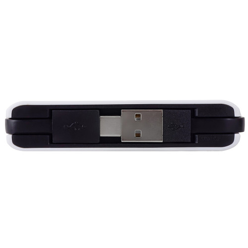 USB-хаб Hubix с коннектором 2-в-1 USB-C и USB-A, 2.0, белый
