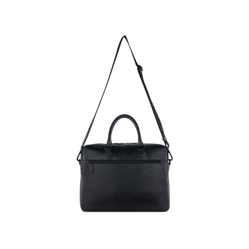 Портфель мужской BUGATTI Clark, чёрный, воловья кожа/полиэстер, 40х9,5х29 см, 10 л Портфель мужской BUGATTI Clark, чёрный, воловья кожа/полиэстер, 40х9,5х29 см, 10 л