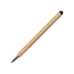 Вечный карандаш Sicily Bamboo из бамбука со стилусом и линейкой