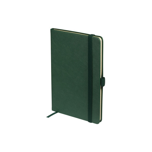 Блокнот А5 City на резинке, зеленый Блокнот А5 City на резинке, зеленый