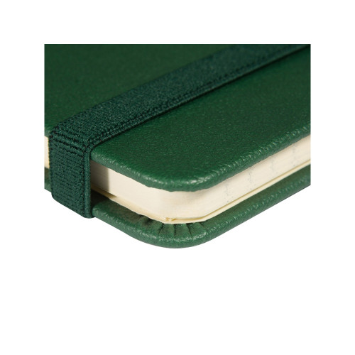 Блокнот А5 City на резинке, зеленый Блокнот А5 City на резинке, зеленый