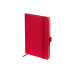 Блокнот А5  City на резинке, красный