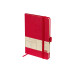 Блокнот А5  City на резинке, красный