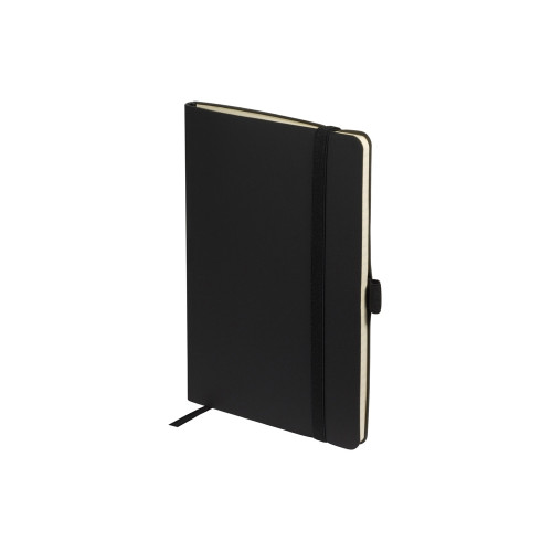 Блокнот А5 City Flex на резинке, черный Блокнот А5 City Flex на резинке, черный