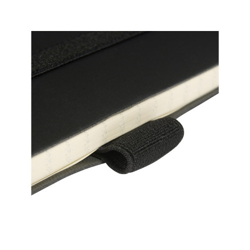 Блокнот А5 City Flex на резинке, черный Блокнот А5 City Flex на резинке, черный