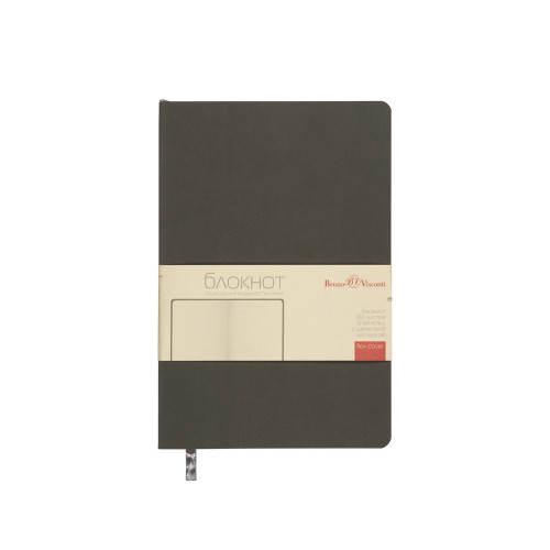 Блокнот А5 Megapolis Flex Velvet, серый Блокнот А5 Megapolis Flex Velvet, серый