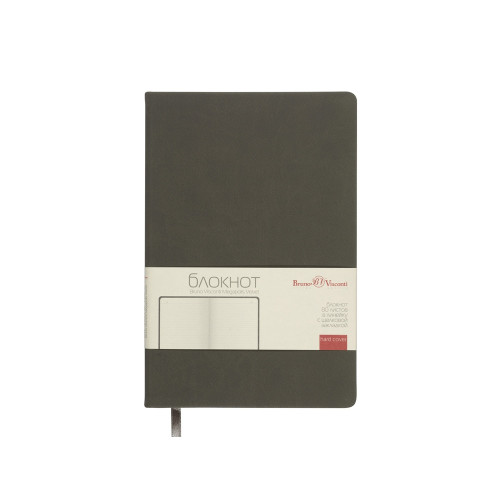 Блокнот А5 Megapolis Velvet, серый Блокнот А5 Megapolis Velvet, серый