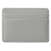 Картхолдер для двух карт и наличных денег с зажимом Crave, светло-серый