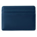 Картхолдер для двух карт и наличных денег с зажимом Crave, темно-синий