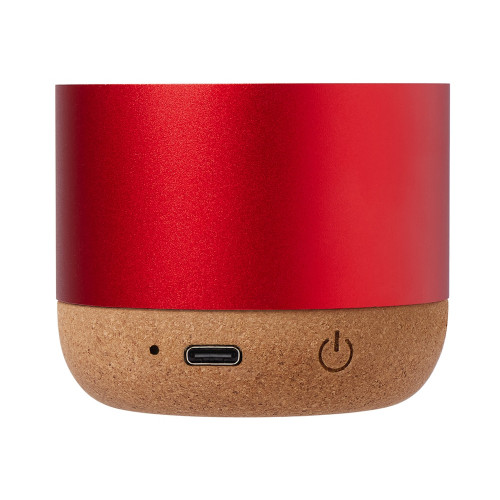 Беспроводная колонка Montii, 3 Вт, красный Беспроводная колонка Montii, 3 Вт, красный