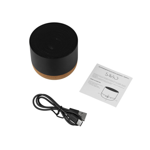 Беспроводная колонка Montii, 3 Вт, черный Беспроводная колонка Montii, 3 Вт, черный