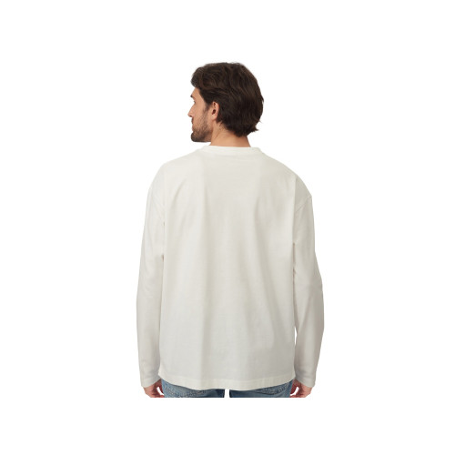 Лонгслив оверсайз Berlin унисекс, молочный Лонгслив оверсайз Berlin унисекс, молочный