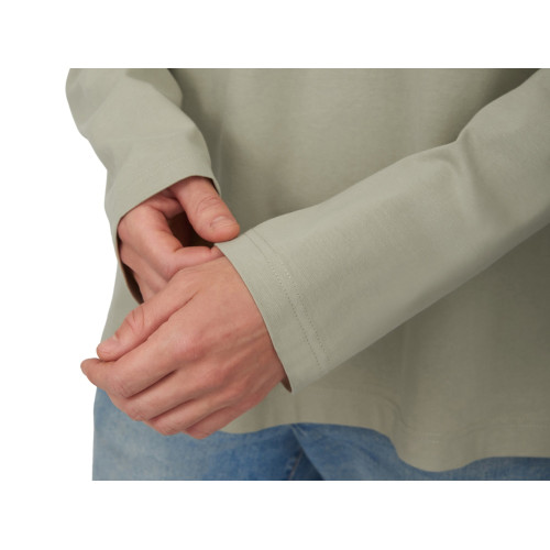 Лонгслив оверсайз Berlin унисекс, оливковый