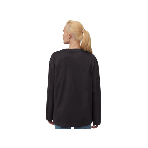 Лонгслив оверсайз Berlin унисекс, темно-серый