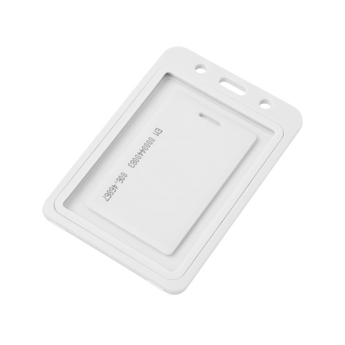 Держатель для бейджа Haven Transparent, белый