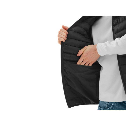 Стеганый жилет Uniqloud, черный