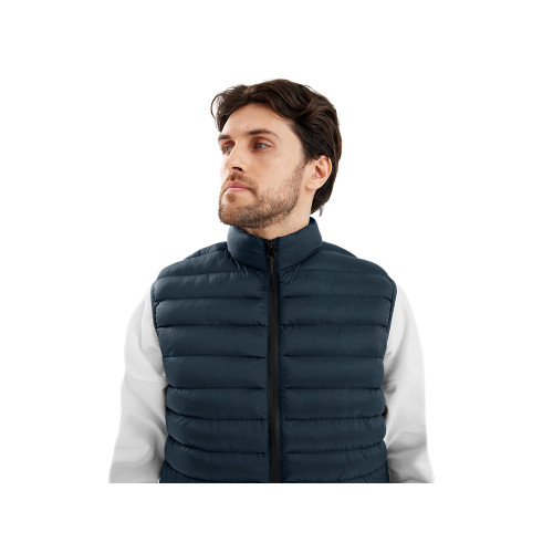Стеганый жилет Uniqloud, темно-синий