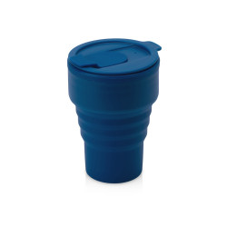 Силиконовый складной стакан GoCup, индиго