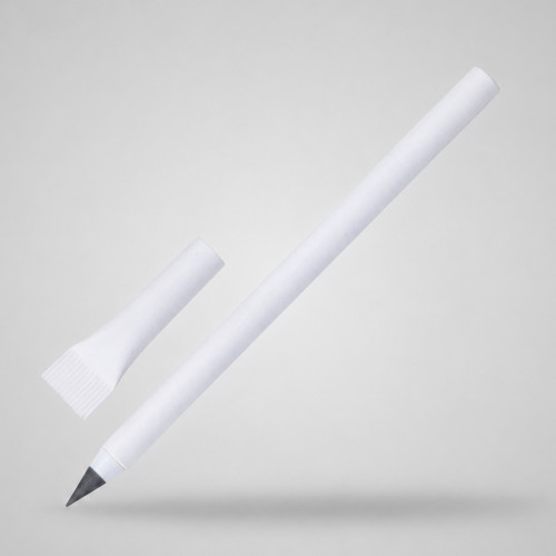 Вечный карандаш из переработанной бумаги Recycled pencil, белый Вечный карандаш из переработанной бумаги Recycled pencil, белый