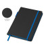 Бизнес блокнот Bossy Junior с цветным срезом, твердая обложка, 96 листов, черный и синий