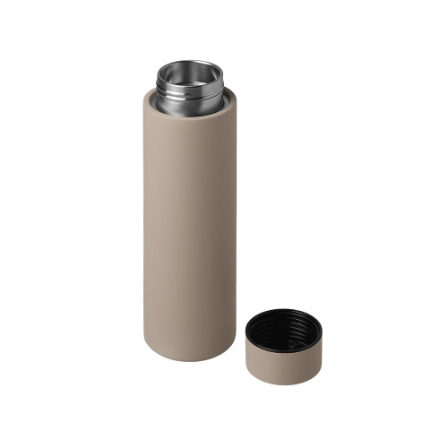 Вакуумный термос с двойными стенками и медным слоем Torso, 480 мл, бежевый