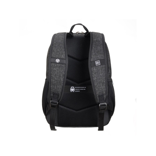 Рюкзак TORBER XPLOR с отделением для ноутбука 15.6, черн/сер меланж, полиэстер, 44х30,5х14 см, 19 л