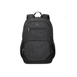Рюкзак TORBER XPLOR с отделением для ноутбука 15.6, черн/сер меланж, полиэстер, 44х30,5х14 см, 19 л