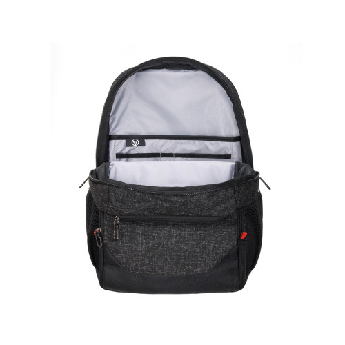 Рюкзак TORBER XPLOR с отделением для ноутбука 15.6, черн/сер меланж, полиэстер, 44х30,5х14 см, 19 л