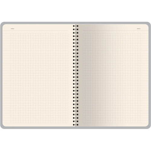 Бизнес тетрадь на гребне А5 Pragmatic, 60 листов в клетку, красный