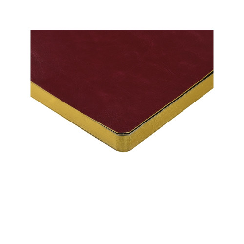 Ежедневник недатированный А5 Megapolis Nebraska Flex, бордовый с золотым обрезом Ежедневник недатированный А5 Megapolis Nebraska Flex, бордовый с золотым обрезом