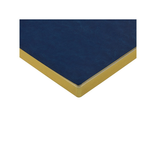 Ежедневник недатированный А5 Megapolis Nebraska Flex, синий с золотым обрезом Ежедневник недатированный А5 Megapolis Nebraska Flex, синий с золотым обрезом