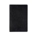 Ежедневник недатированный А5 Megapolis Nebraska Flex, черный с серебристым обрезом