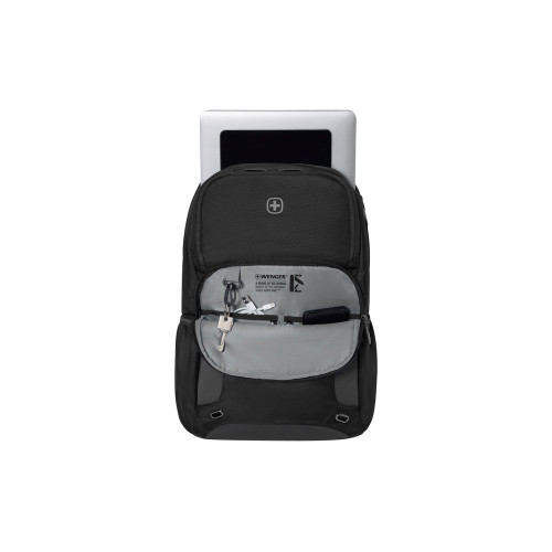 Рюкзак WENGER XE Tryal 15.6, черный, переработанный ПЭТ/Полиэстер, 31х20х44 см, 23 л. Рюкзак WENGER XE Tryal 15.6, черный, переработанный ПЭТ/Полиэстер, 31х20х44 см, 23 л.
