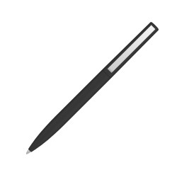 Шариковая ручка  Bright F Gum soft-touch, черный