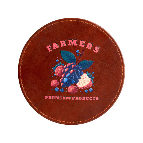 Набор аксессуаров для вина Fabrizio, коричневый с рельефной УФ-печатью Набор аксессуаров для вина Fabrizio, коричневый с рельефной УФ-печатью