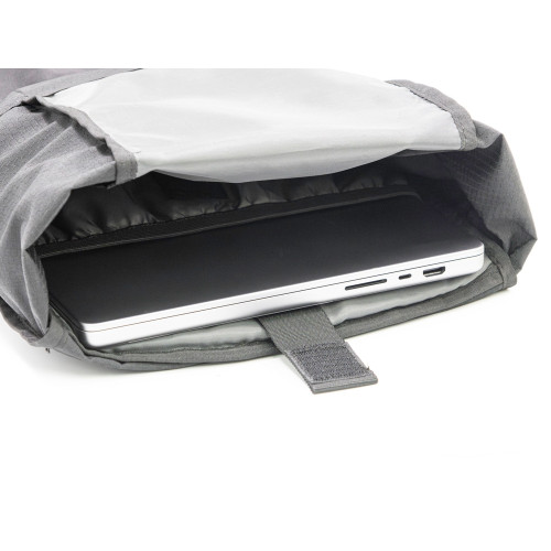 Легкий складывающийся рюкзак-мессенджер Venturer Eco, черный Легкий складывающийся рюкзак-мессенджер Venturer Eco, черный