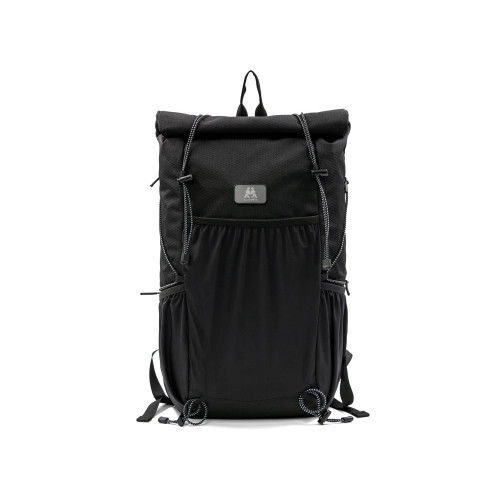 Легкий складывающийся рюкзак-мессенджер Venturer Eco, черный Легкий складывающийся рюкзак-мессенджер Venturer Eco, черный