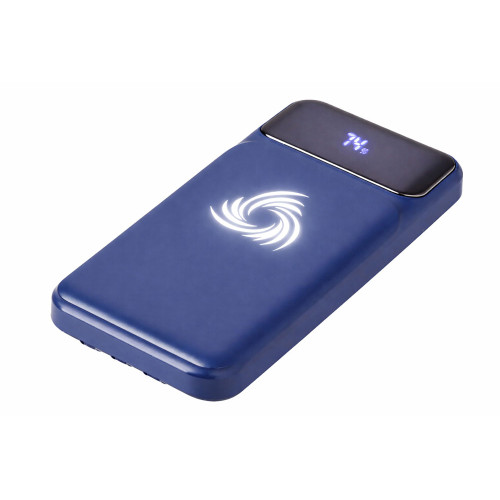 Внешний беспроводной аккумулятор c QC/PD Арти, 10000 mAh, темно-синий