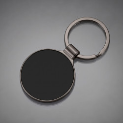 Брелок Light Steel Rnd, цвет оружейной стали