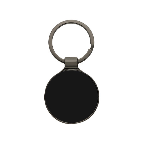 Брелок Light Steel Rnd, цвет оружейной стали Брелок Light Steel Rnd, цвет оружейной стали