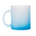 Стеклянная матовая кружка Омбре с градиентом для сублимации, синий Стеклянная матовая кружка Омбре с градиентом для сублимации, синий