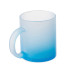 Стеклянная матовая кружка Омбре с градиентом для сублимации, синий Стеклянная матовая кружка Омбре с градиентом для сублимации, синий