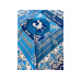 Платок Птица дивная, синий