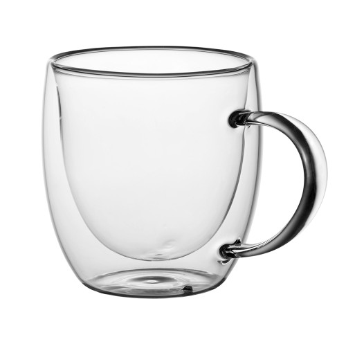 Кружка с двойными стенками на подставке с ложкой Teatrio Кружка с двойными стенками на подставке с ложкой Teatrio