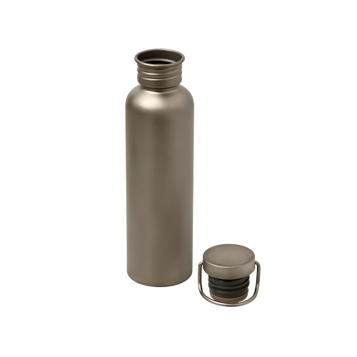Бутылка для воды из титана Titan, 750ml, темно-серый
