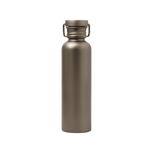 Бутылка для воды из титана Titan, 750ml, темно-серый