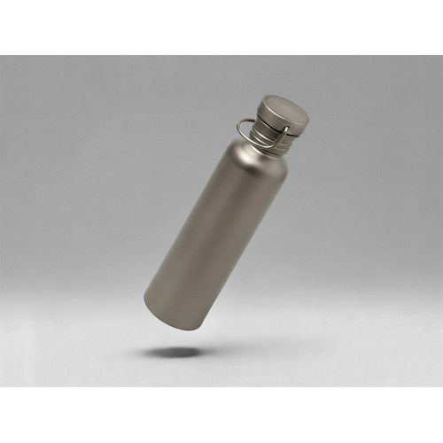 Бутылка для воды из титана Titan, 750ml, темно-серый